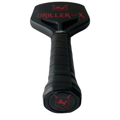 KVLR Driller -X | Exceptional Pickleball Practice Paddle | Carbon Fiber Thermoformed | Innovative Design for Skill Improvement |