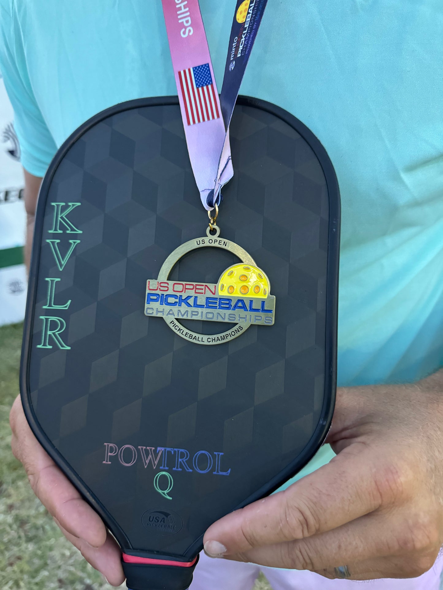 KVLR POWTROL-Q Pickleball Paddle | The First of Its Kind Dual Surface Pickleball |Advanced Spin | Precision Control | Explosive Power