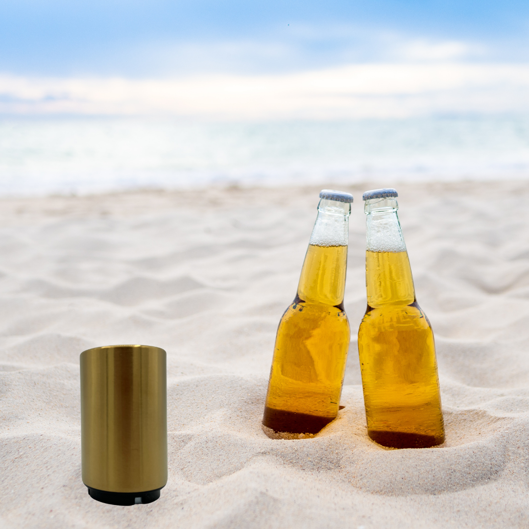 KVLR Bottle Opener Gold