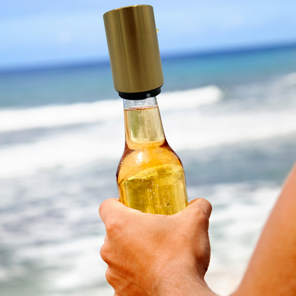 KVLR Bottle Opener Gold