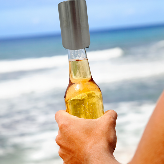 KVLR Bottle Opener Silver