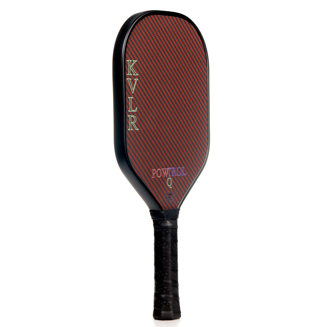 KVLR POWTROL-Q  First of Its Kind Combination Pickleball Paddle - Orange