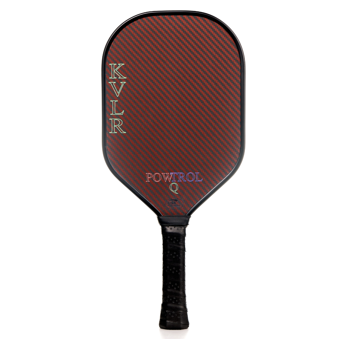 KVLR POWTROL-Q  First of Its Kind Combination Pickleball Paddle - Orange