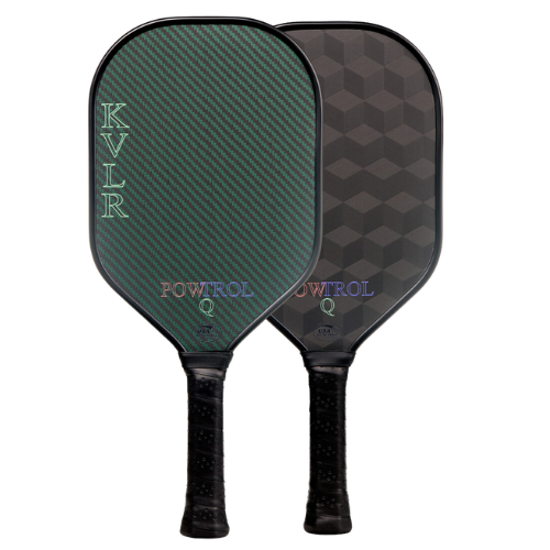 KVLR POWTROL-Q  First of Its Kind Combination Pickleball Paddle - Green