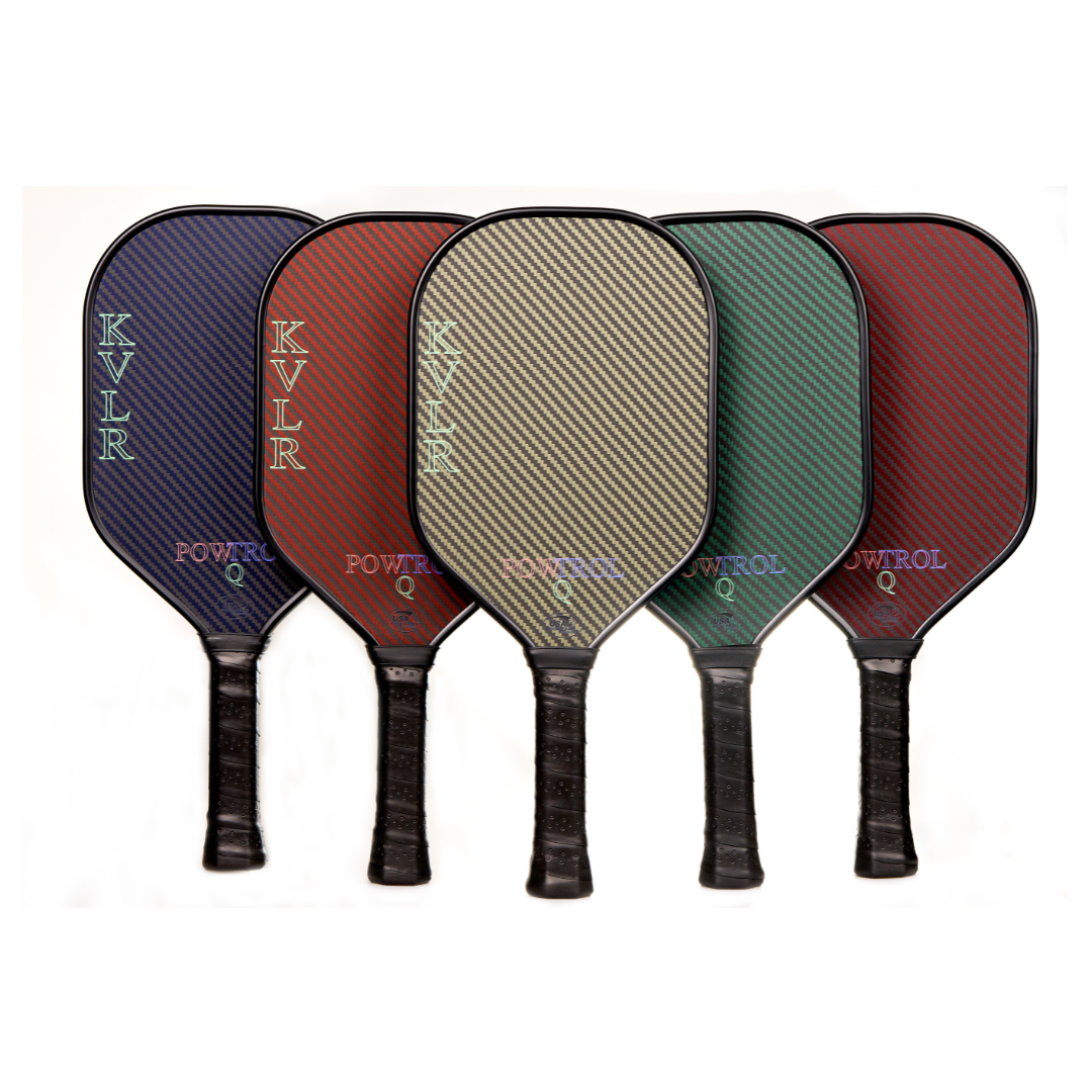 KVLR POWTROL-Q Pickleball Paddle | The First of Its Kind Dual Surface Pickleball |Advanced Spin | Precision Control | Explosive Power