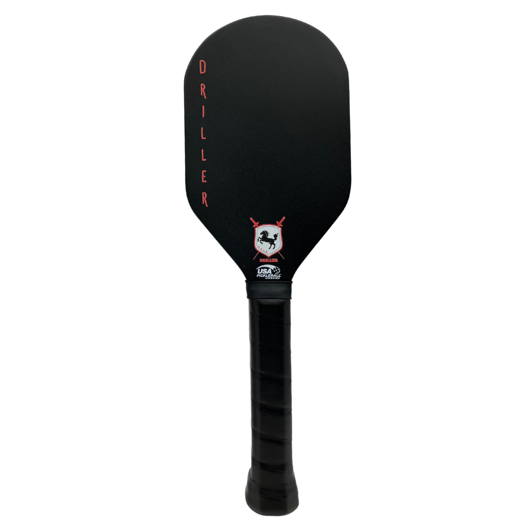 KVLR DRILLER | USA Pickleball Approved Practice Paddle for Tournament Play | Carbon Fiber | Aerodynamic Design for Control and Power | All Skill Levels