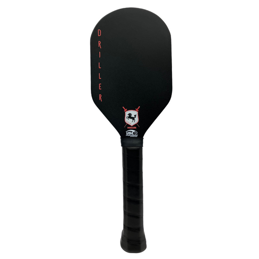 KVLR DRILLER | USA Pickleball Approved Practice Paddle for Tournament Play | Carbon Fiber | Aerodynamic Design for Control and Power | All Skill Levels